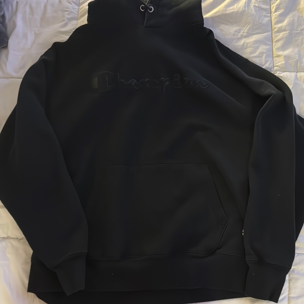 Champion Black Hoodie